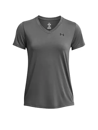 UNDER ARMOUR | T-shirt de fitness pour femme UA Tech™ à col en V | grau